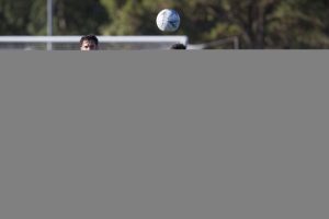 March 11, 2018, RockdaleMatch action during the NPLNSW Men’s Round 1 match between Rockdale City Suns vs Sutherland Sharks FC at Illinden Sports Centre (photos: Damian Briggs/FNSW)