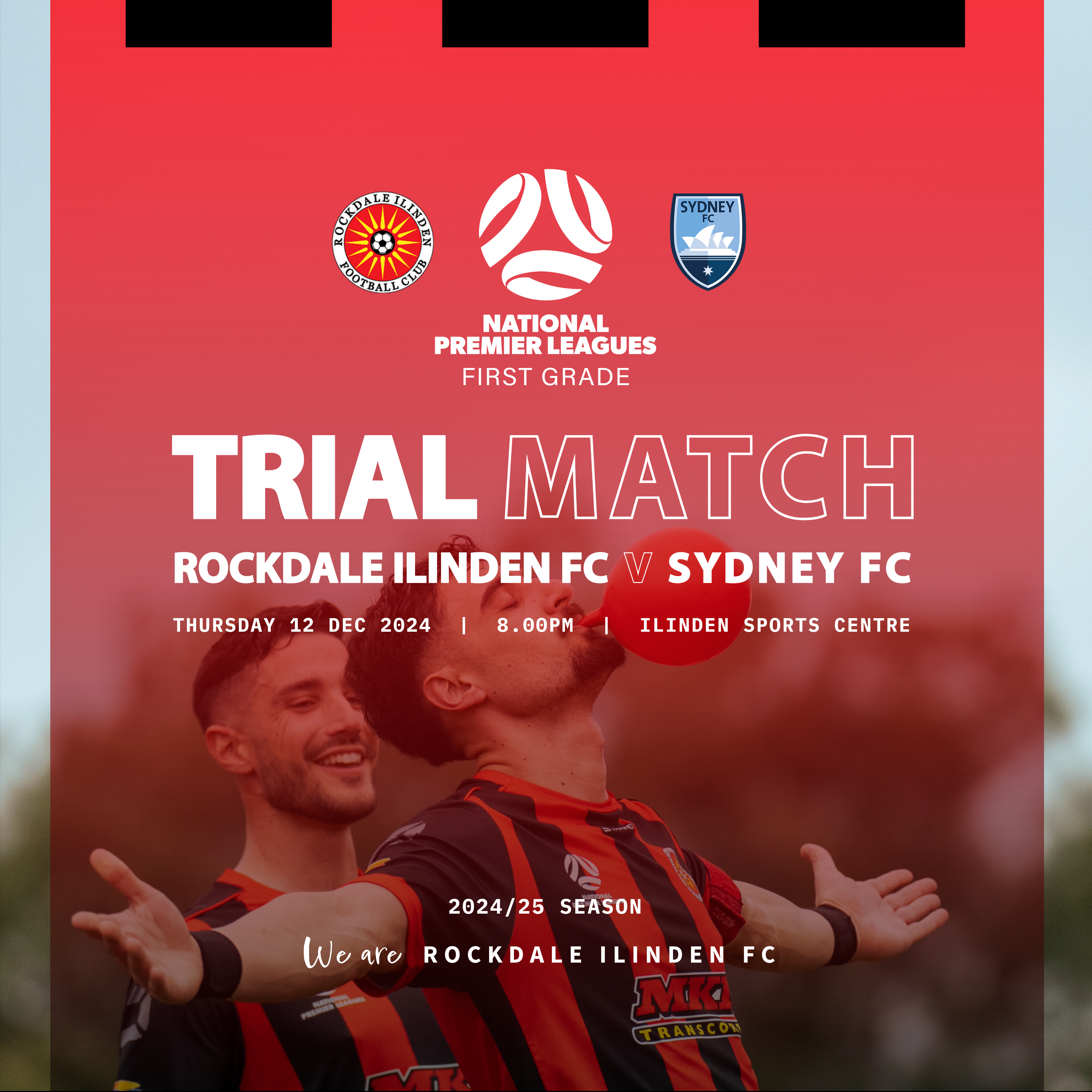 TRIALS MATCH FIRST GRADE ROCKDALE V SYDNEY FC