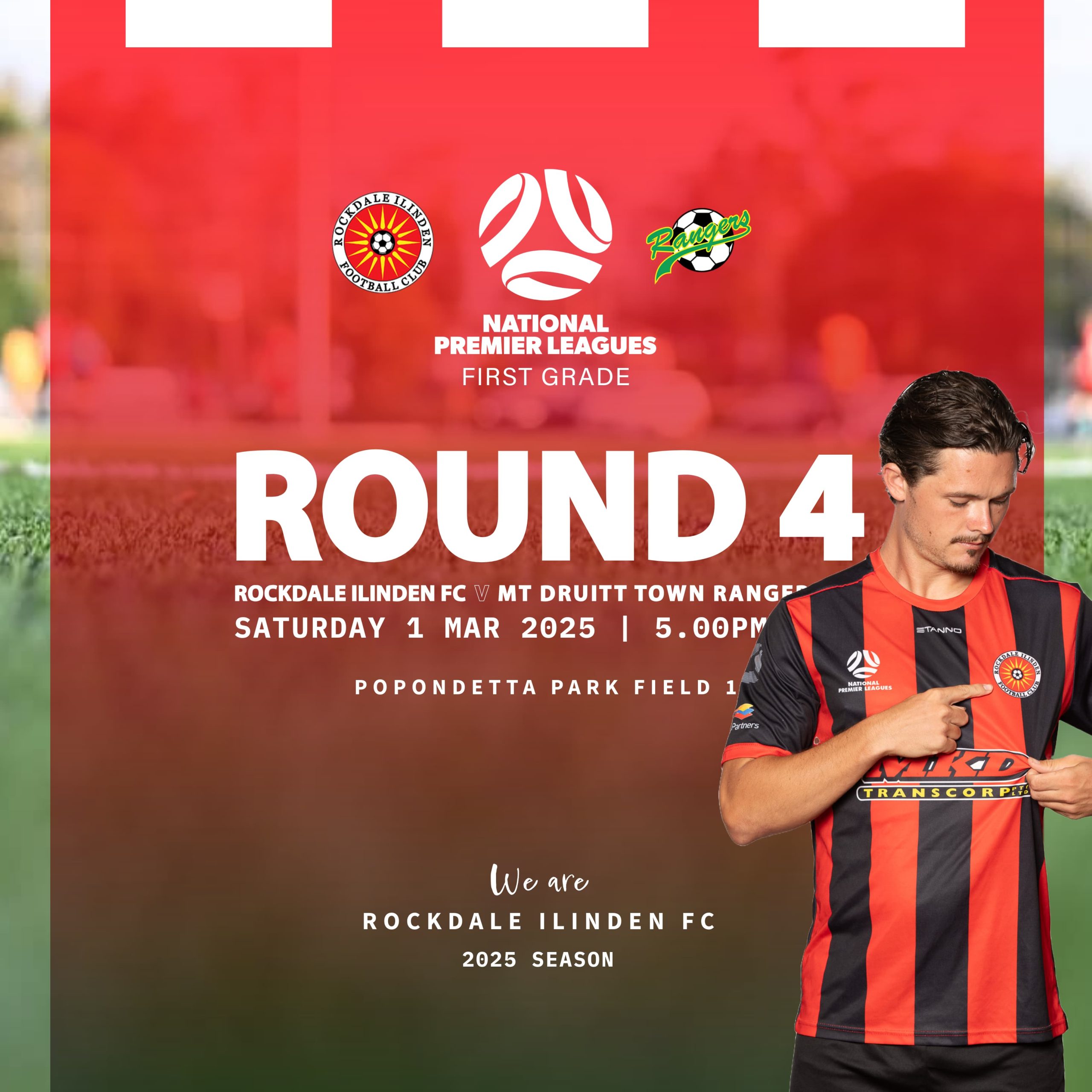 ROUND 4 Rockdale v Mt Druitt Town Rangers FC