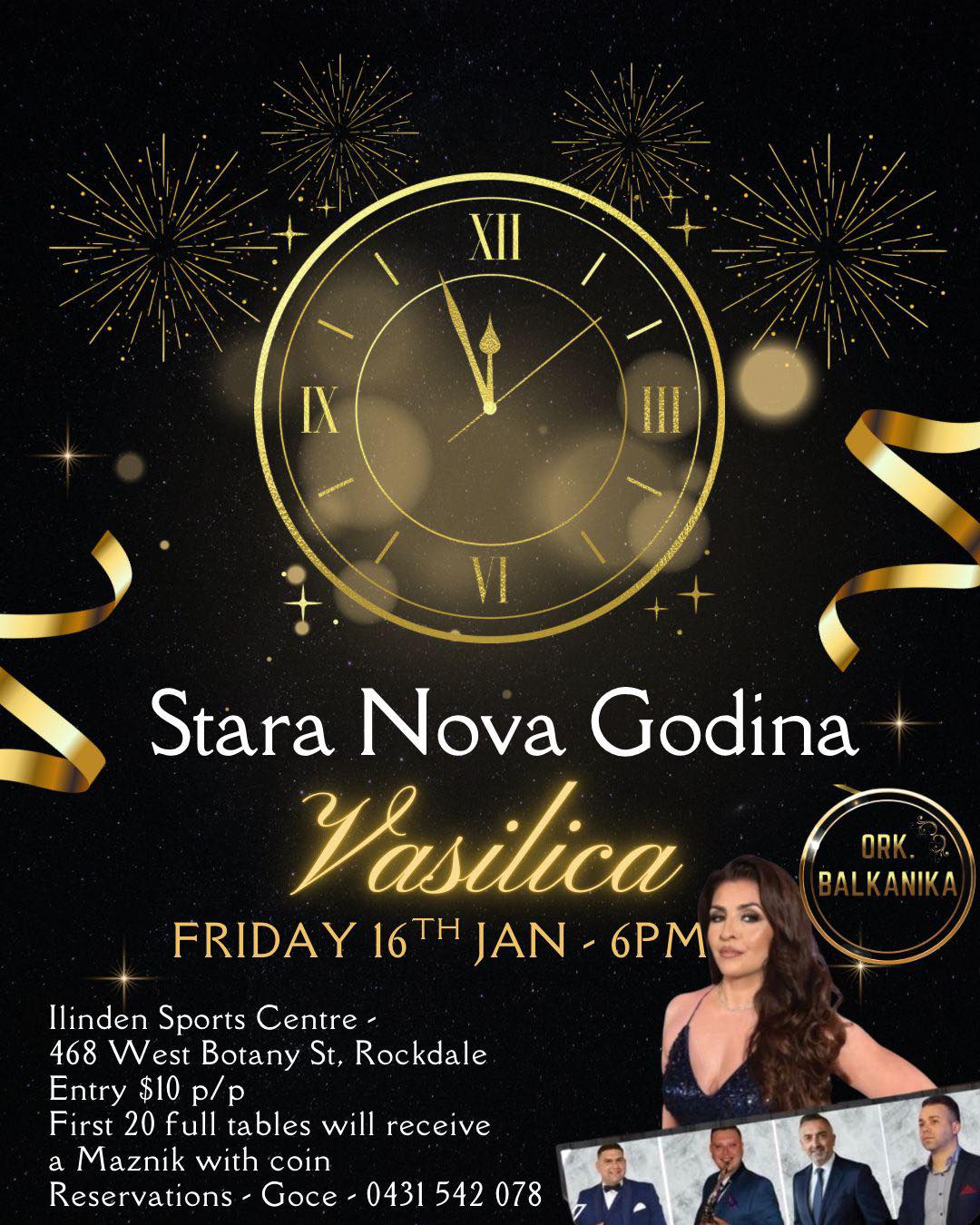 VASILICA- THIS FRIDAY NIGHT AT ILINDEN